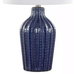 Kirklands Home Table Lamps|Navy Rockwell Table Lamps, Set of 2 Blue