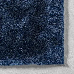 Kirklands Home Area Rugs|Navy Shag Washable Area Rug, 6x9 Blue