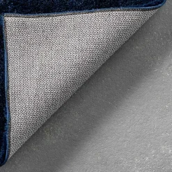 Kirklands Home Area Rugs|Navy Shag Washable Area Rug, 6x9 Blue