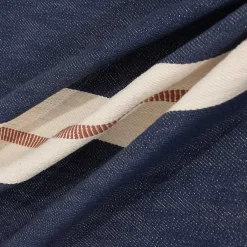 Clearance Navy Single Stripe Pillow Pillows