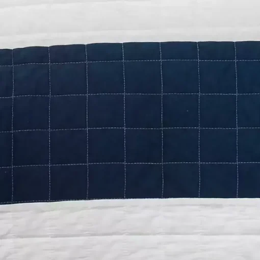 Kirklands Home Quilts|Navy Stripe 3-pc. Full/Queen Quilt Set