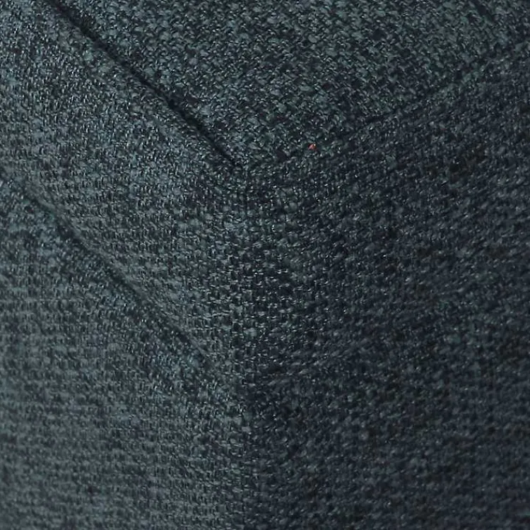 Kirklands Home Benches & Ottomans|Navy Tufted Upholstered Storage Ottoman Blue