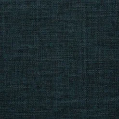 Kirklands Home Benches & Ottomans|Navy Upholstered Eliza Round Storage Ottoman Blue