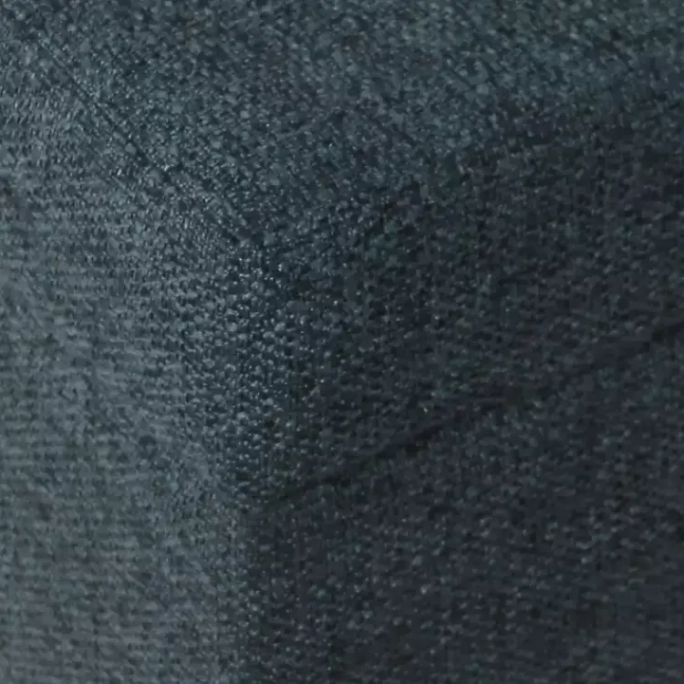 Kirklands Home Benches & Ottomans|Navy Upholstered Square Storage Ottoman Blue