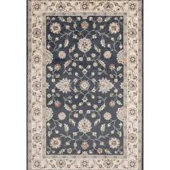 Kirklands Home Area Rugs|Navy Vintage Leni Area Rug, 5x7 Blue