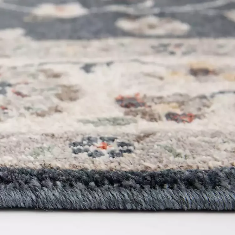 Kirklands Home Area Rugs|Navy Vintage Leni Area Rug, 5x7 Blue