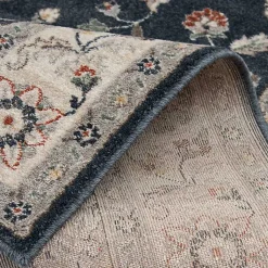 Kirklands Home Area Rugs|Navy Vintage Leni Area Rug, 5x7 Blue