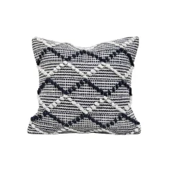 Kirklands Home Outdoor Cushions & Pillows|Navy Waves Outdoor Pillow