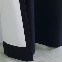 Kirklands Home Curtains & Drapes|Navy Weathermate Blackout Curtain Panel, 84 in. Blue