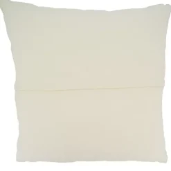 Navy Woven Lines Cotton Pillow, 22 in. Pillows