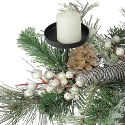 Needle Pine and Berries Centerpiece Arrangements & Greenery