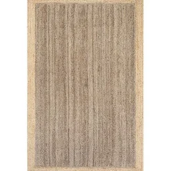Kirklands Home Area Rugs|Neely Jute Hand Woven Area Rug, 8x10 Tan