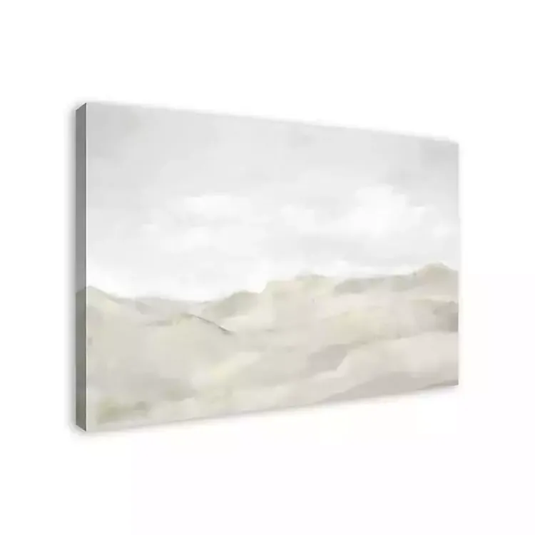 Kirklands Home Canvas Art|Neutral Abstract Canvas Art Print, 48x32 in. Gray
