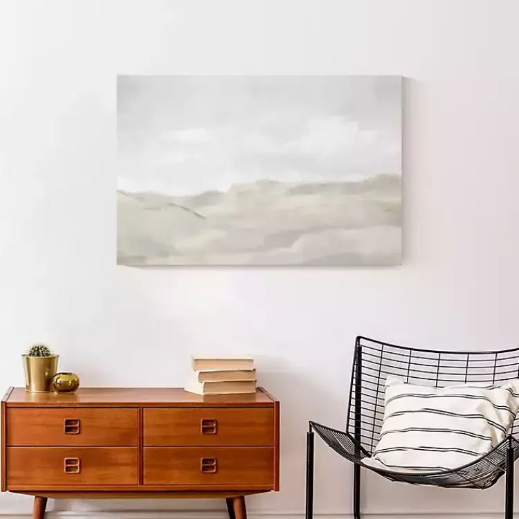 Kirklands Home Canvas Art|Neutral Abstract Canvas Art Print Tan