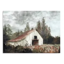 Neutral Barn Canvas Art Print, 24x18 in. Fall