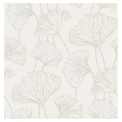 Kirklands Home Wall Murals & Wallpaper|Neutral Botanical Peel and Stick Wallpaper