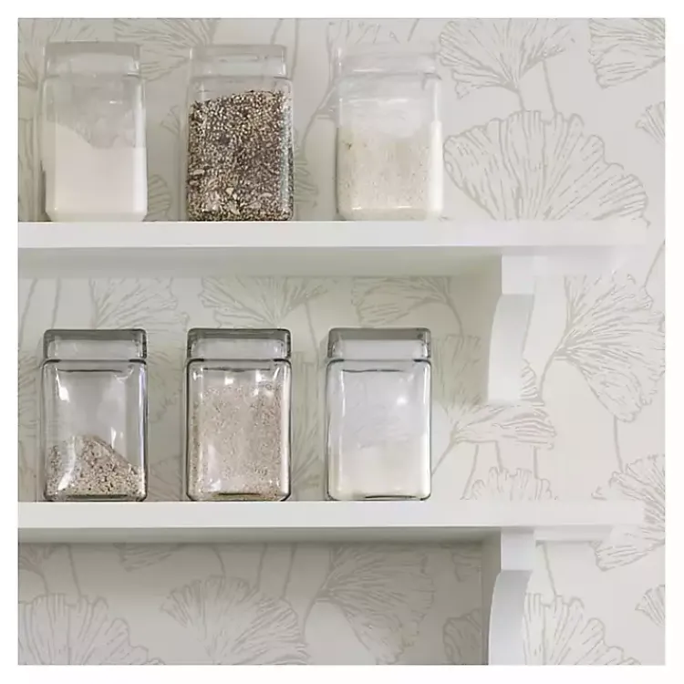 Kirklands Home Wall Murals & Wallpaper|Neutral Botanical Peel and Stick Wallpaper