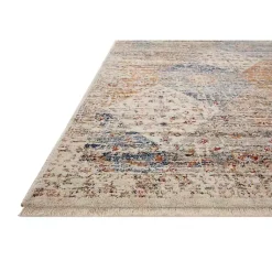 Kirklands Home Area Rugs|Neutral Diamond Patchwork Area Rug, 5x7