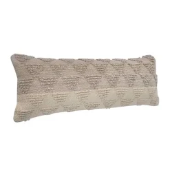 Neutral Gradient Diamonds Lumbar Pillow Pillows