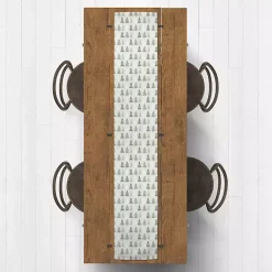 Outlet Neutral Tree Pattern Table Runner Christmas Dining & Entertaining