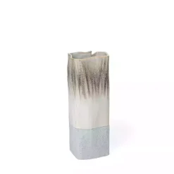 New Neutral Ombre Ceramic Vase, 12 in. Vases