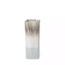 New Neutral Ombre Ceramic Vase, 12 in. Vases