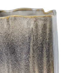 Clearance Neutral Ombre Ceramic Vase, 16 in. Vases