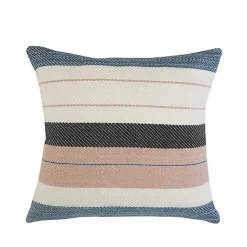 Kirklands Home Outdoor Cushions & Pillows|Neutral Striped Outdoor Pillow