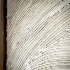 Kirklands Home Wall Plaques|Neutral Textured Wood Framed Wall Plaque