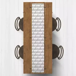 Outlet Neutral Tree Patterned Table Runner, 72 in. Christmas Dining & Entertaining