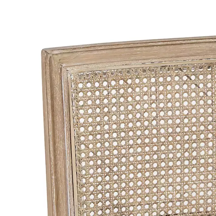 Kirklands Home Dining Chairs|Neutral Woven Back Dining Chairs, Set of 2 Tan