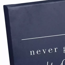 Kirklands Home Canvas Art|Never Give Up on You Canvas Art Print Blue