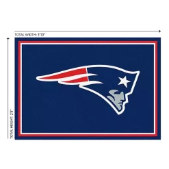 Kirklands Home Area Rugs|New England Patriots Area Rug, 3x4 Blue