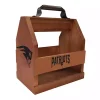 Kirklands Home Outdoor Dining|New England Patriots Wooden Condiment Caddy