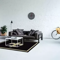 Kirklands Home Area Rugs|New Orleans Saints Area Rug, 4x6 Black