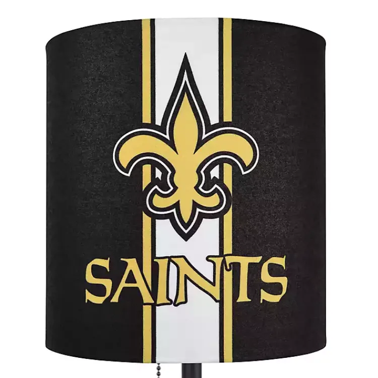 Kirklands Home Table Lamps|New Orleans Saints Charging Table Lamp