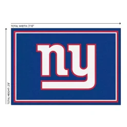 Kirklands Home Area Rugs|New York Giants Area Rug, 3x4 Blue