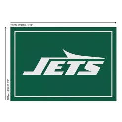 Kirklands Home Area Rugs|New York Jets Area Rug, 3x4 Green