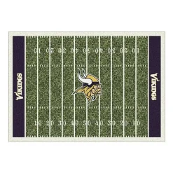 Kirklands Home Area Rugs|NFL Minnesota Vikings Home Field Area Rug, 6x8