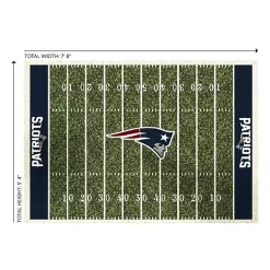 Kirklands Home Area Rugs|NFL New England Patriots Home Field Area Rug, 6x8