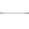 Kirklands Home Curtain Rods & Hardware|Nickel Blackout Extendable Curtain Rod, 144 in.