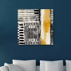 Kirklands Home Canvas Art|No Borders IV Abstract Giclee Canvas Art Print