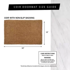 Online No Humbugs Doormat Outdoor Christmas Decorations