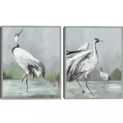 Kirklands Home Canvas Art|Noble Beauty Framed Canvas Art Prints, Set of 2