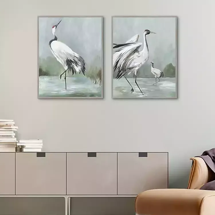 Kirklands Home Canvas Art|Noble Beauty Framed Canvas Art Prints, Set of 2