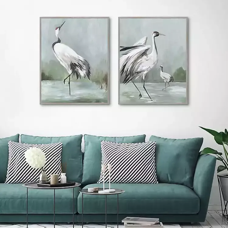 Kirklands Home Canvas Art|Noble Beauty Framed Canvas Art Prints, Set of 2