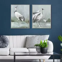 Kirklands Home Canvas Art|Noble Beauty Framed Canvas Art Prints, Set of 2