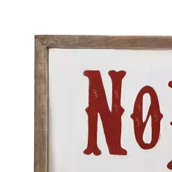 Online North Pole Trading Post Wall Plaque Christmas Art & Wall Decor