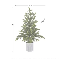 Online Norway Spruce Potted Christmas Tree Christmas Arrangements & Garland