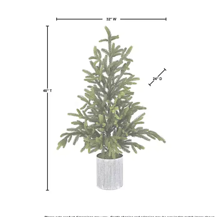 Online Norway Spruce Potted Christmas Tree Christmas Arrangements & Garland
